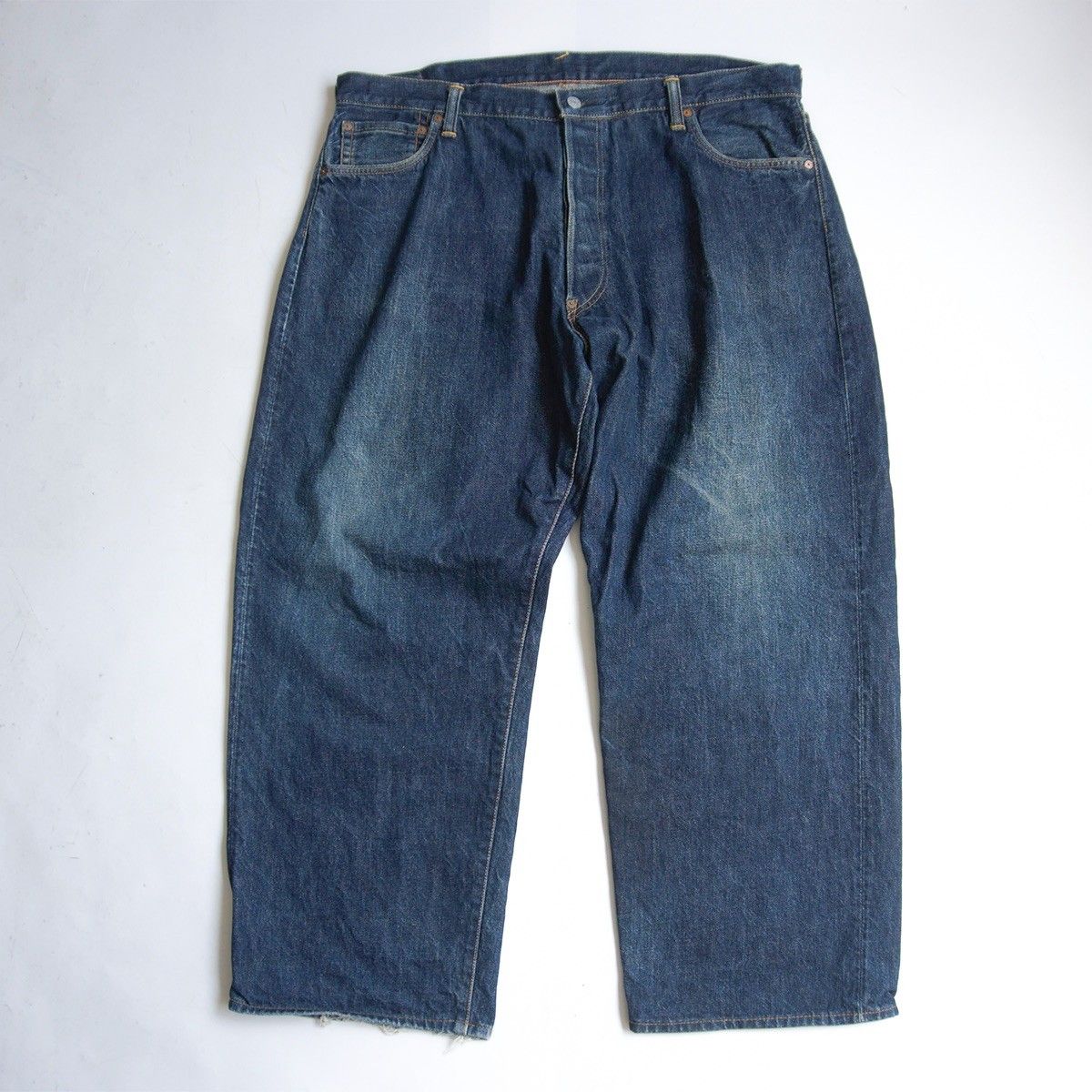 【雰囲気抜群】EVISU 【LOT.2001 デニムパンツ】42×35 エビス ジーンズ カモメ 26070368 雰囲気抜群】EVISU 【LOT.2001 デニムパンツ】42×35 エビス ジーンズ