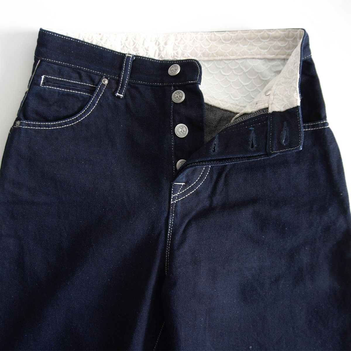 美品】mina perhonen【always ロールアップデニムパンツ】34 ミナ