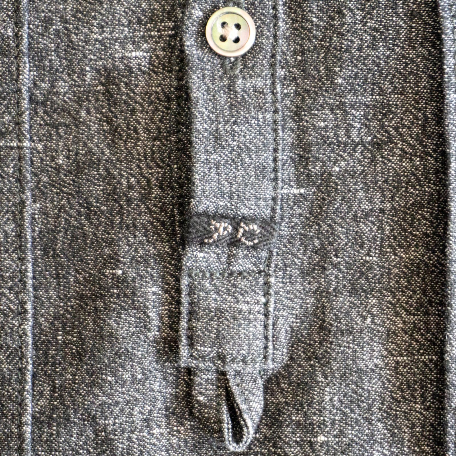 美品】PORTER CLASSIC【BRESSON LINEN LONG SMOCK SHIRT】2 プル