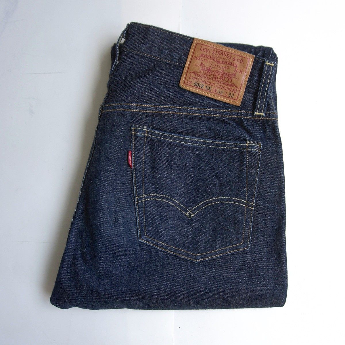 LEVI'S VINTAGE CLOTHING 501xx デニムパンツ　濃紺 美品濃紺/アメリカ製】 LEVI'S VINTAGE CLOTHING【501ZXX ビッグE