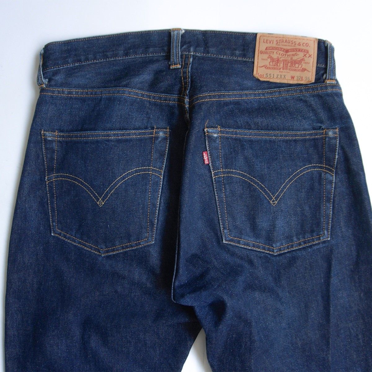 バレンシア製】 LEVI'S 【551ZXX ビッグE デニムパンツ 】32×36