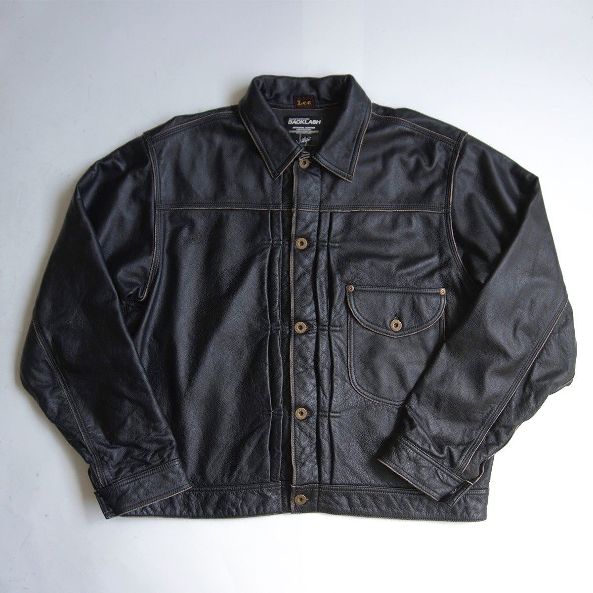 美品】ISAMU KATAYAMA BACKLASH【× Lee レザー カウボーイ ジャケット