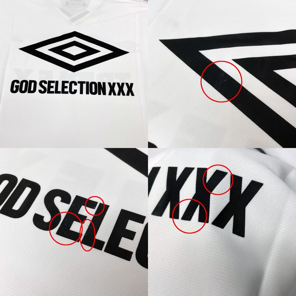 GOD SELECTION XXX ゴッドセレクショントリプルエックス ×アンブロ