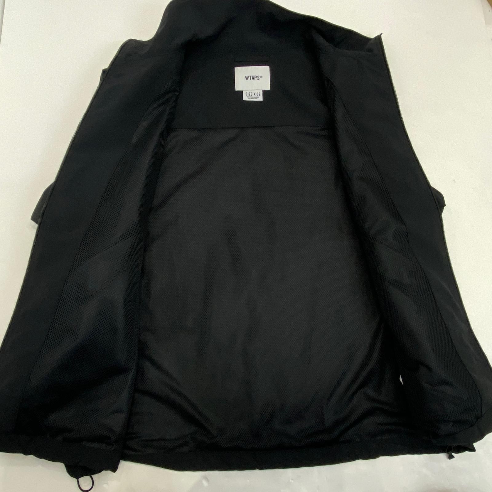 【加古川店】 中古 W)TAPS | ダブルタップス その他アウター NYLON. TWIL 242tqdt-jkm05 ブラック サイズ：2 【103】 姫路東店】 中古 W)TAPS | ダブルタップス ナイロンジャケット TRACK
