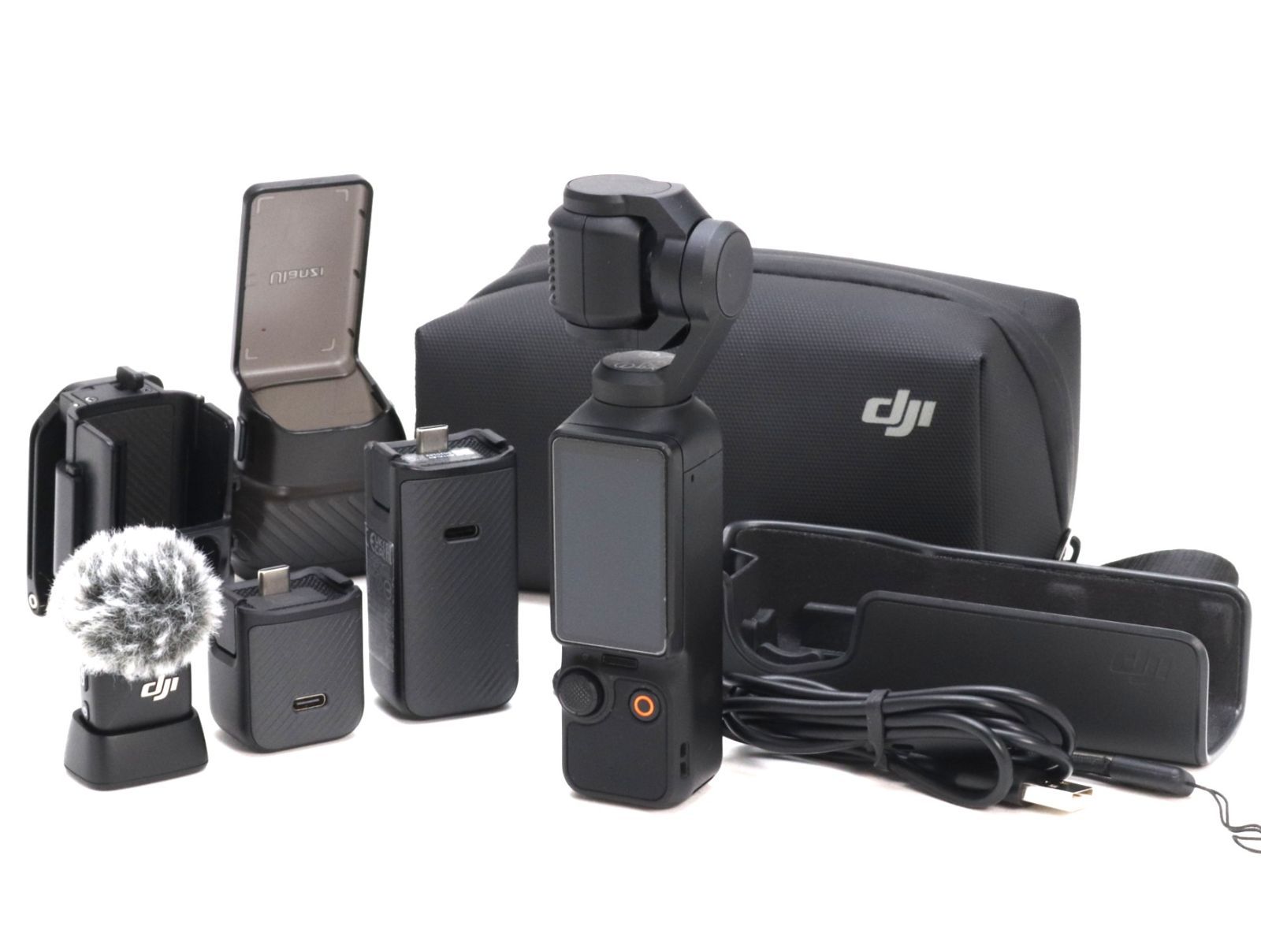 AB+ (良品) DJI ディージェーアイ Osmo Pocket 3 クリエイターコンボ + おまけ付 初期不良返品対応 77-78