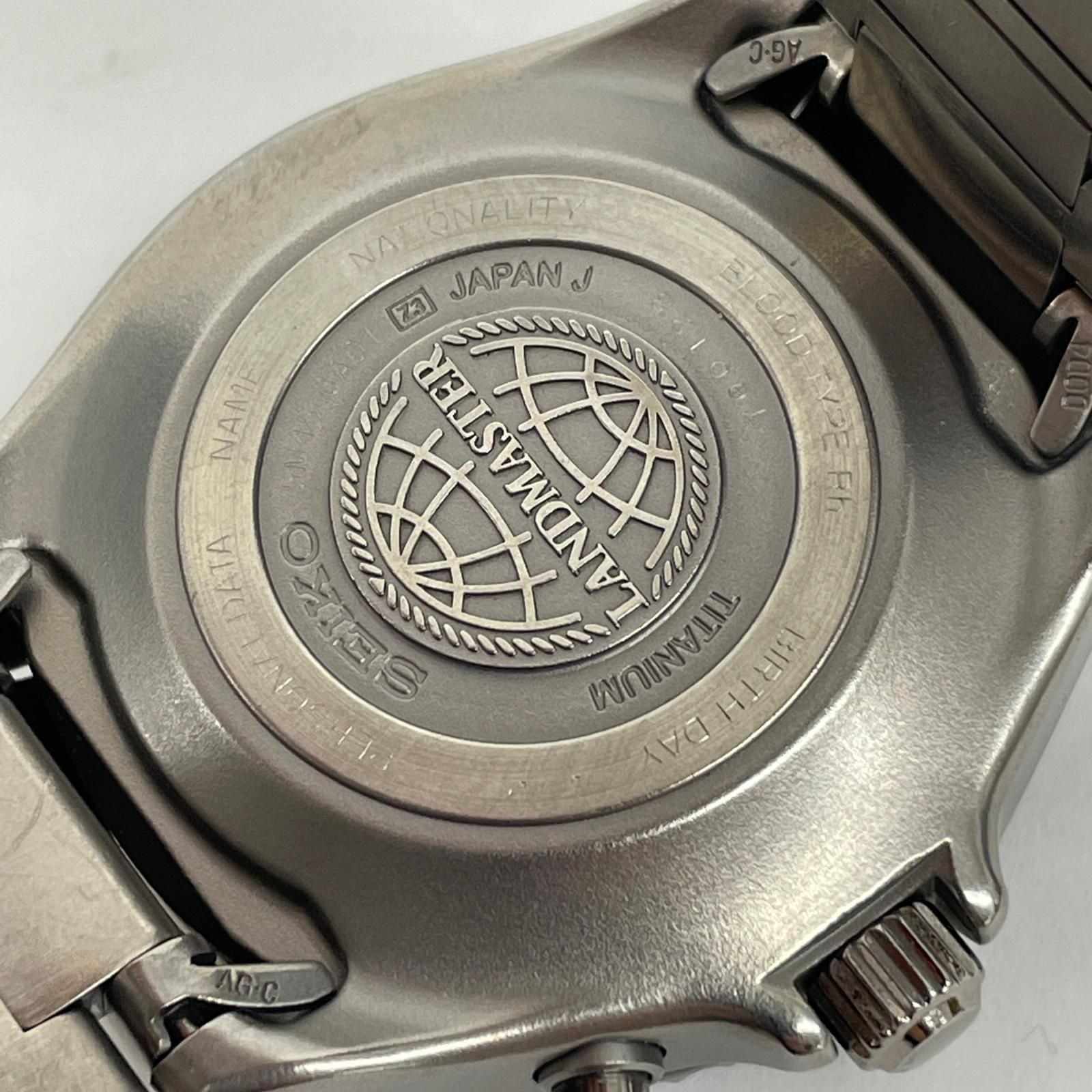 SEIKO 腕時計 ランドマスター トランスポーラー アドベンチャー