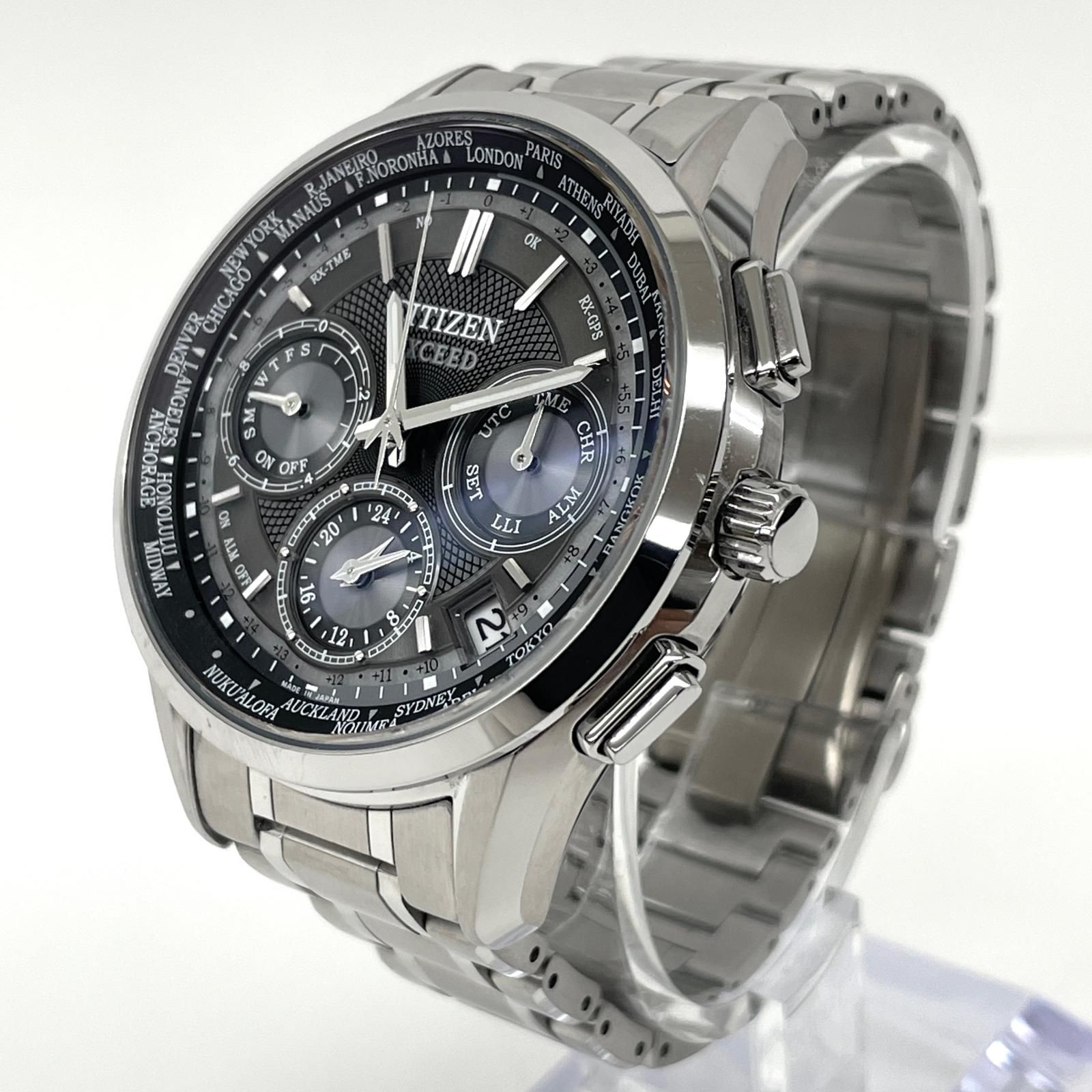 シチズン CITIZEN 腕時計 エクシード EXCEED エコドライブ F900 文字盤