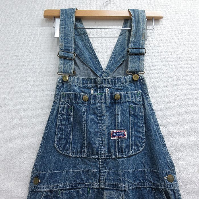 W30/古着 ビッグスミス オーバーオール メンズ 90年代 90s USA製