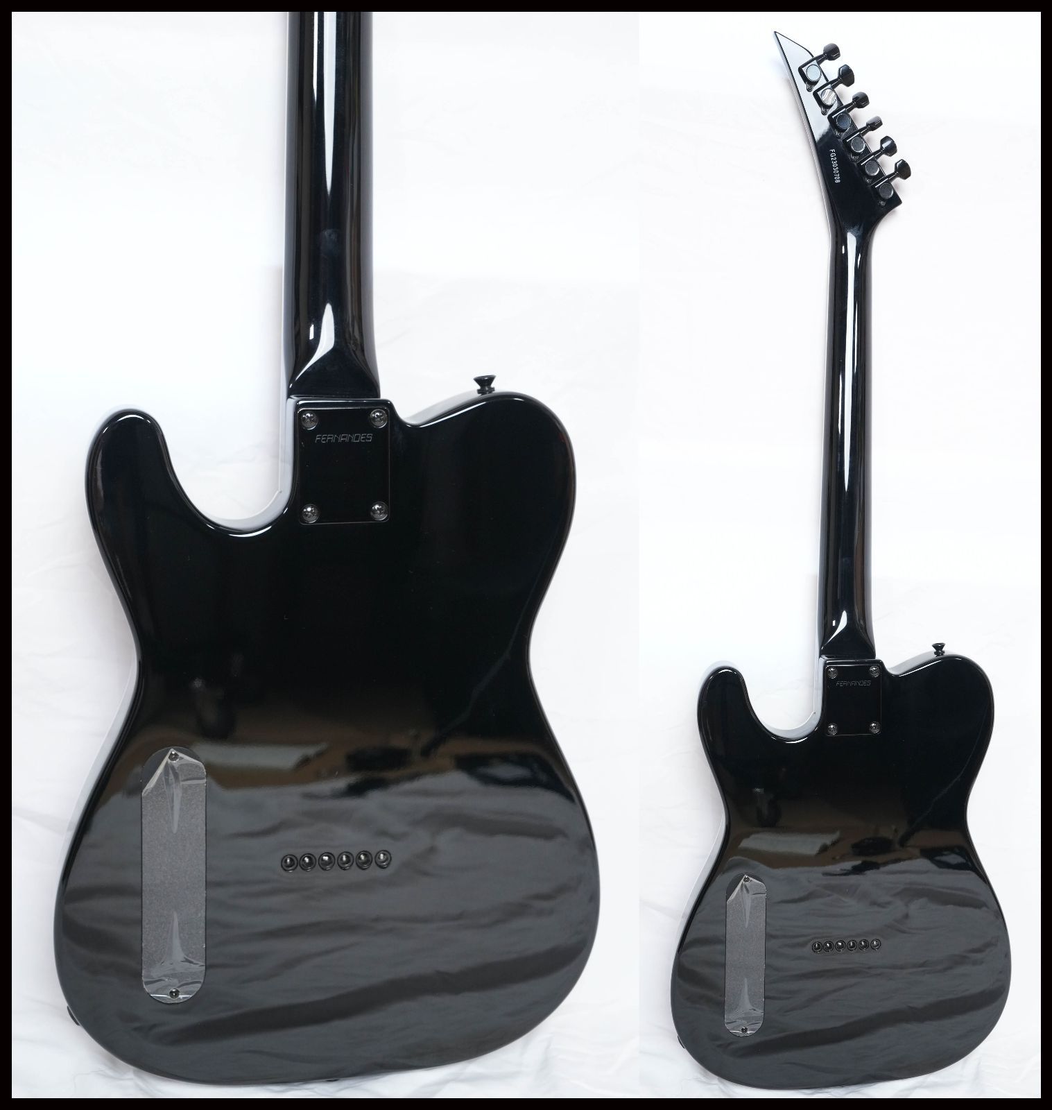 ☆FERNANDES TEJ-STANDARD 2S BLACK テレキャスター 復刻モデル2023年