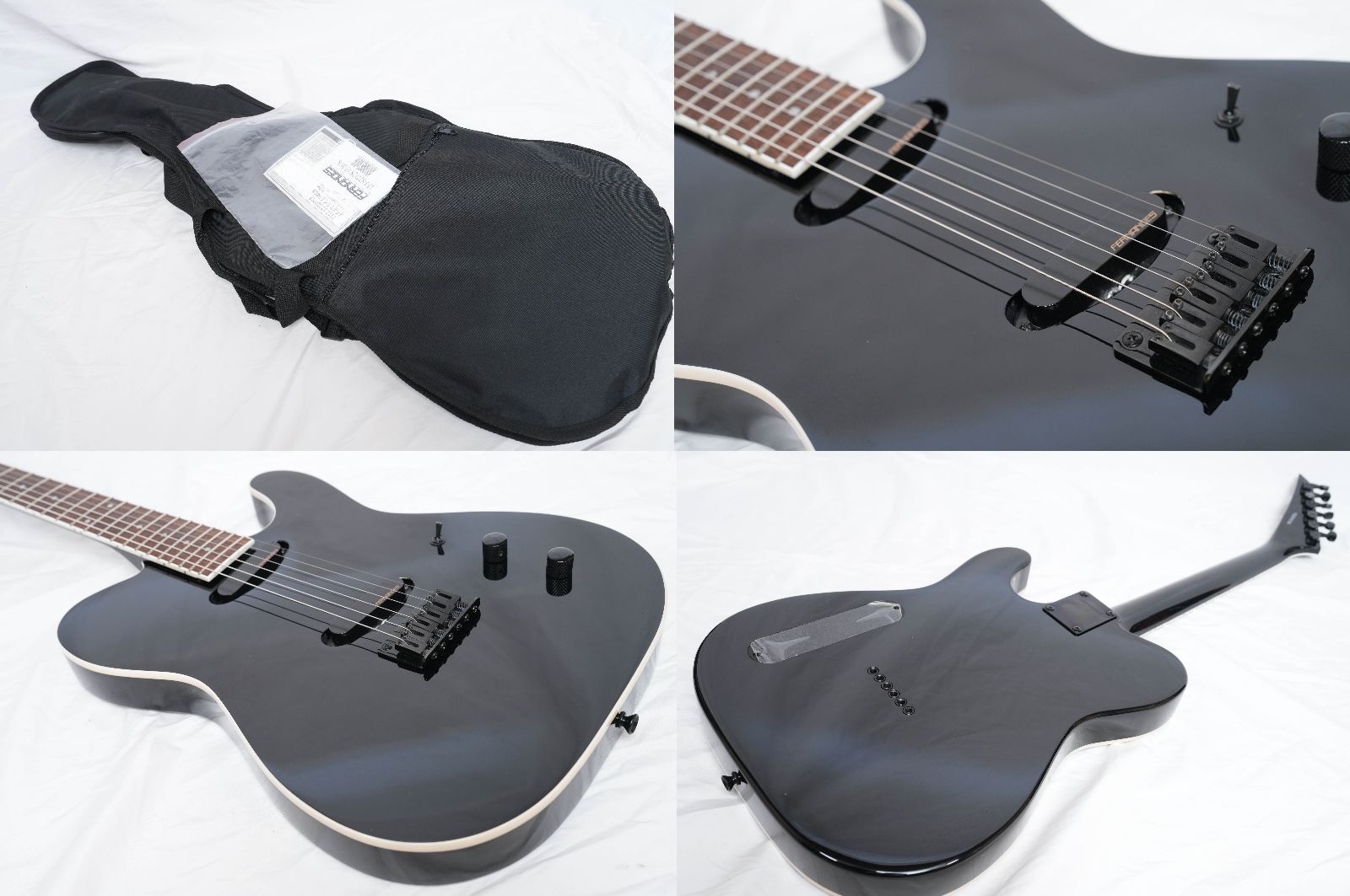 ☆FERNANDES TEJ-STANDARD 2S BLACK テレキャスター 復刻モデル2023年