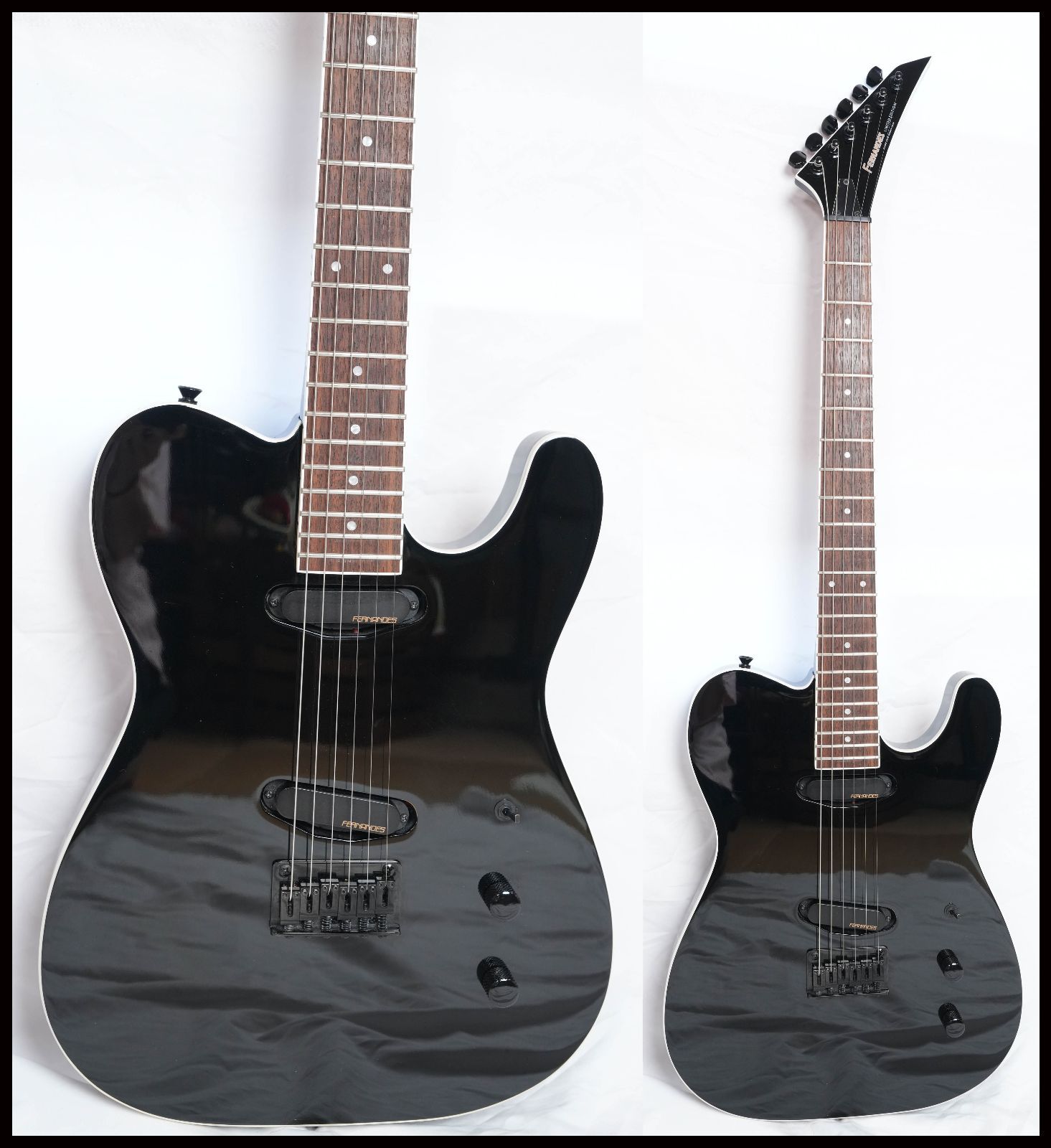 ☆FERNANDES TEJ-STANDARD 2S BLACK テレキャスター 復刻モデル2023年