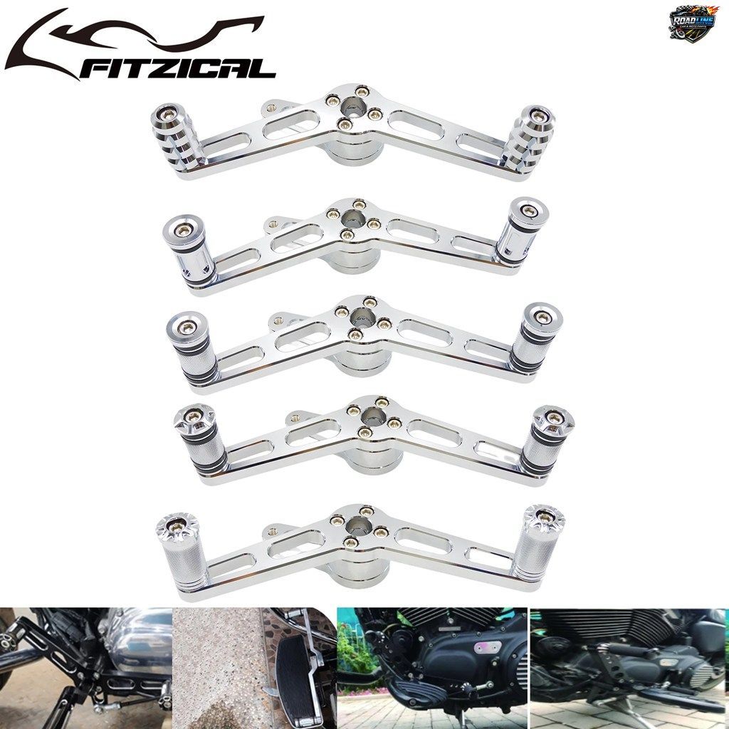 ハーレーダビッドソン スポーツスター XL883 1200 ナイトスター ロードスター 04-18 用モーターサイクル CNC フォワードコントロール ヒー