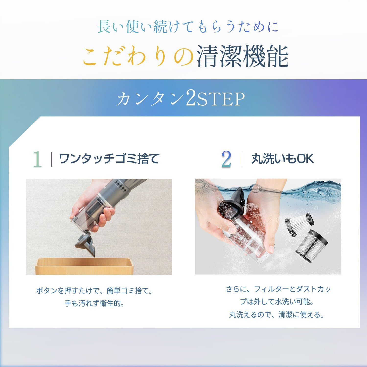 【超軽量500gx充電スタンド付き】Yadea K12 ハンディクリーナー コードレス ハンディ掃除機 15kPa強力吸引 ハイパワー 軽量 充電スタンド付き ブラシレスモーター 車用掃除機 キーボード掃除/車内清掃/家具/家庭用 0