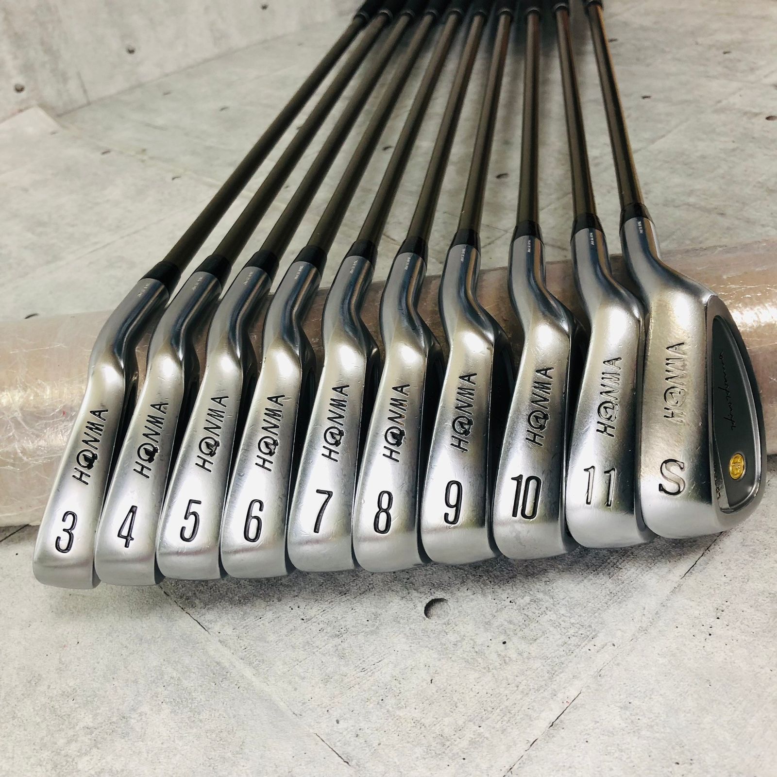 保証付】HONMA ホンマ LB-606 H&F CAVITY ハーフ＆フル キャビティ 星4