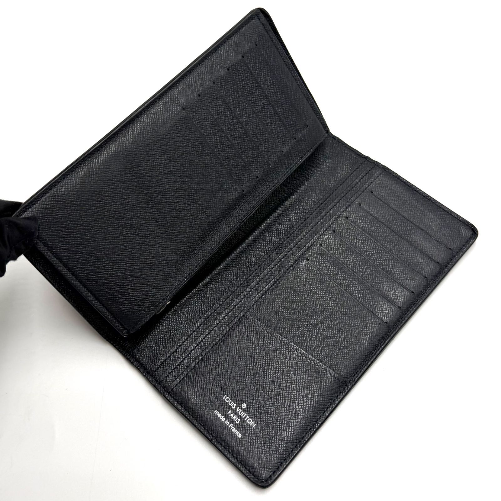 T*a様 美品 ルイヴィトン ポルトフォイユ ブラザ タイガ ネイビー 二つ折り ルイヴィトン LOUIS VUITTON タイガ ポルトフォイユ ブラザ ネイビー