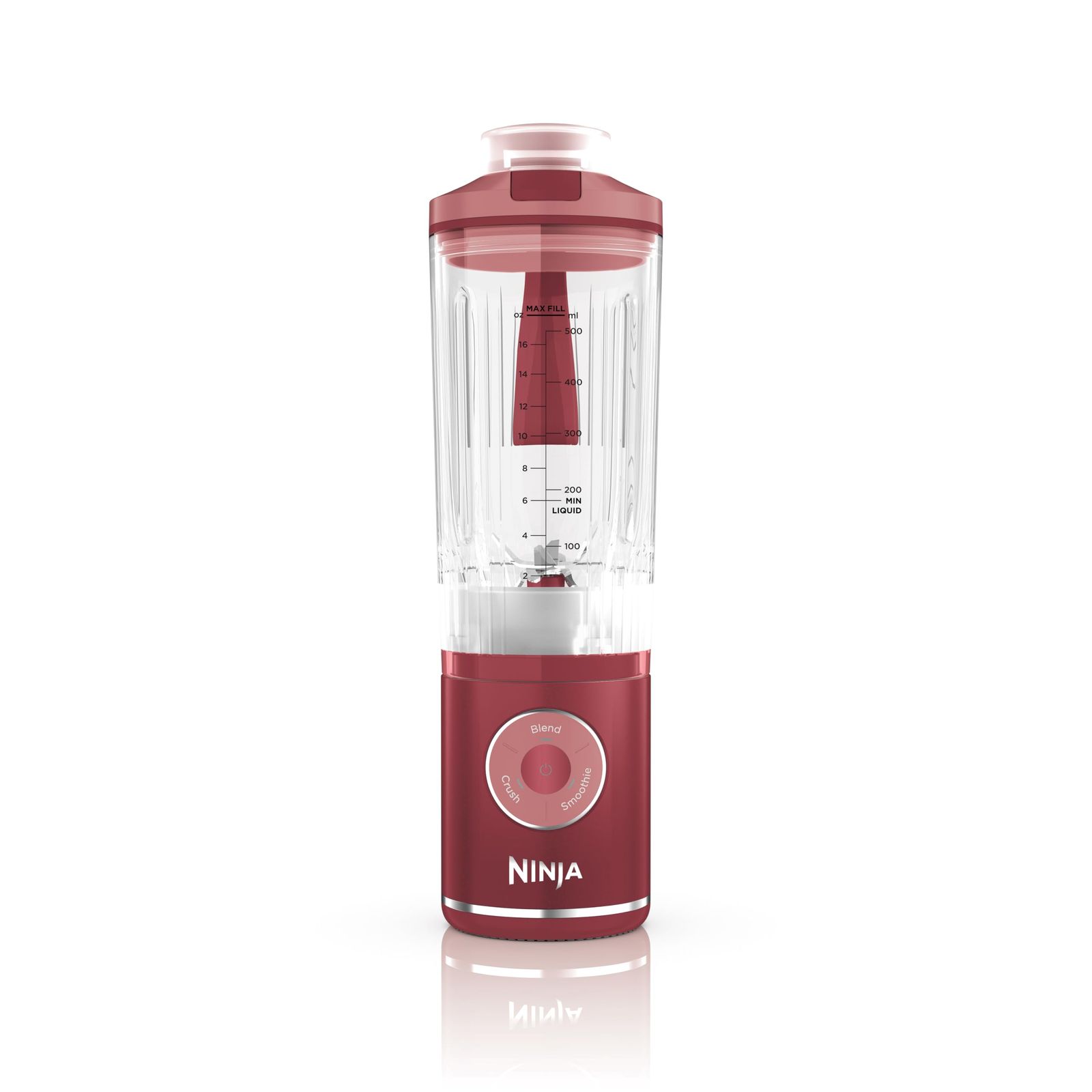 Ninja ニンジャ ミキサー コードレスミキサー Blast Max スムージー ジューサー ブレンダー 氷も砕ける 電動 充電式 BC251JRD レッド 0