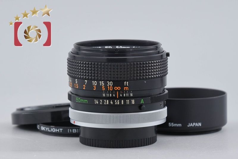 【中古】Canon キヤノン FD 50mm f/1.4 S.S.C.
