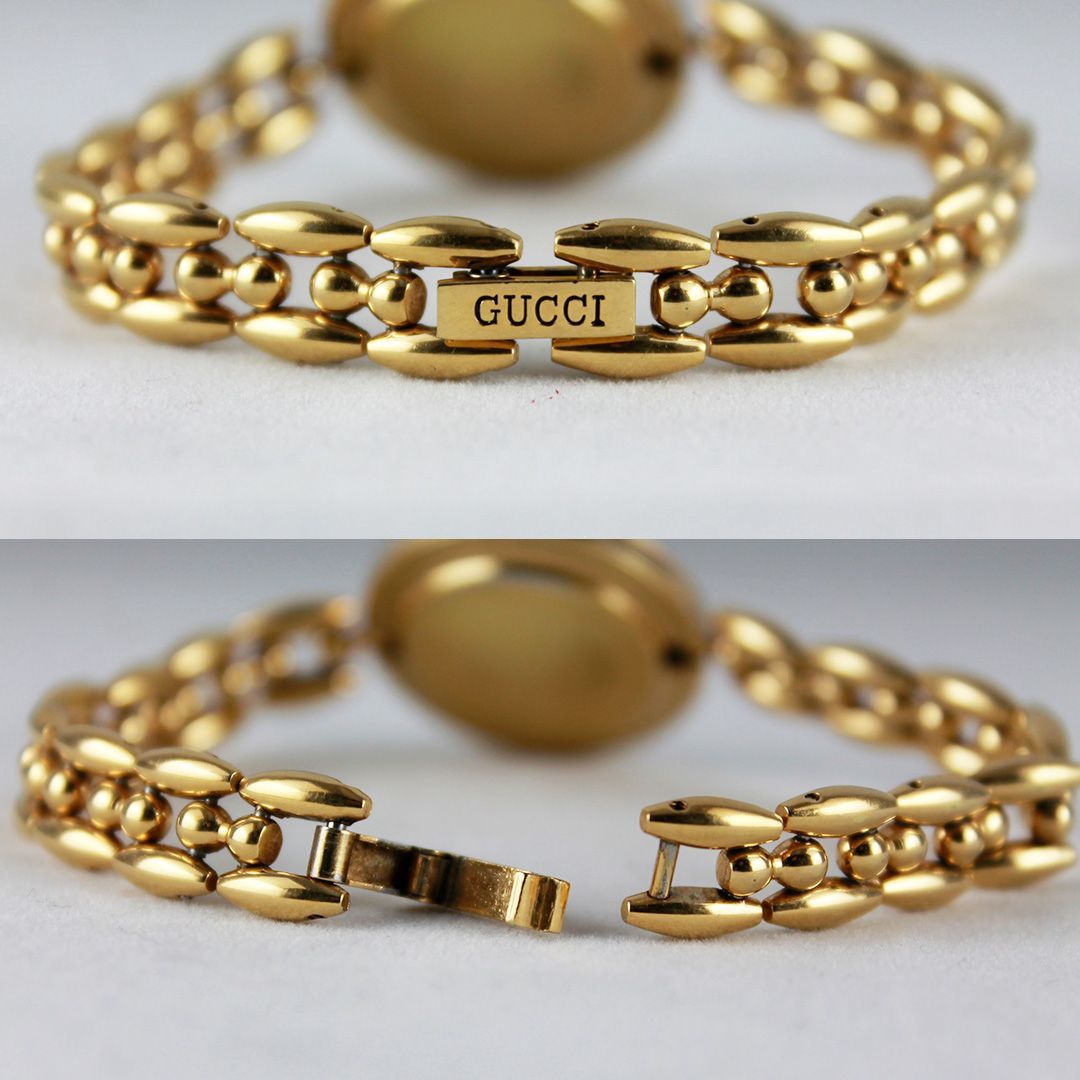 TTS-179 GUCCI グッチ 11/12 チェンジベゼル ゴールド クオーツ
