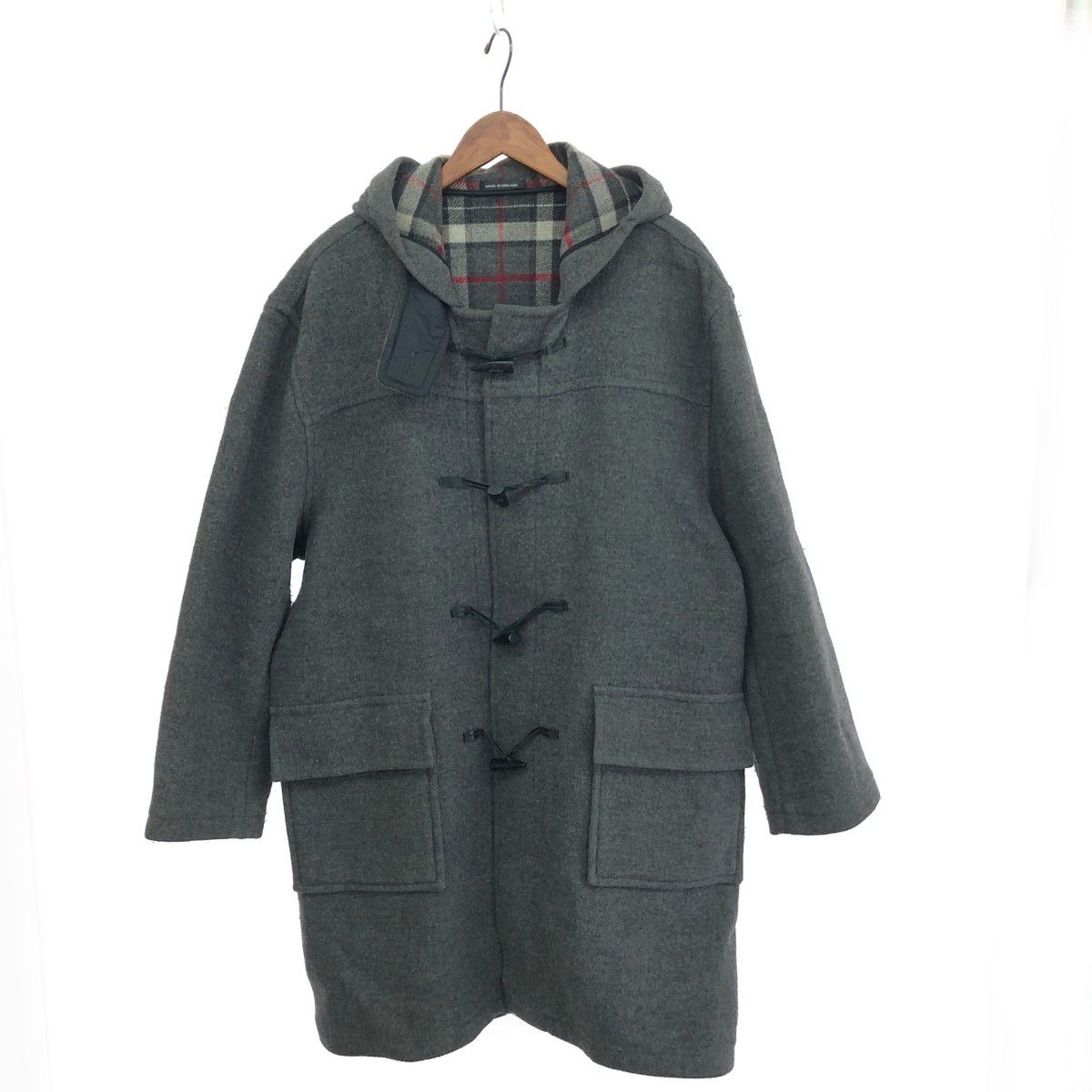 Burberry's バーバリーズ ダッフルコート サイズ:L ノバチェック グレー メンズ / 240001213630