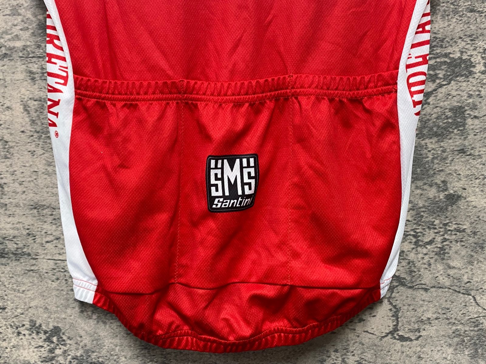 KJ967 サンティーニ SANTINI 半袖 サイクルジャージ イタリアカラー M