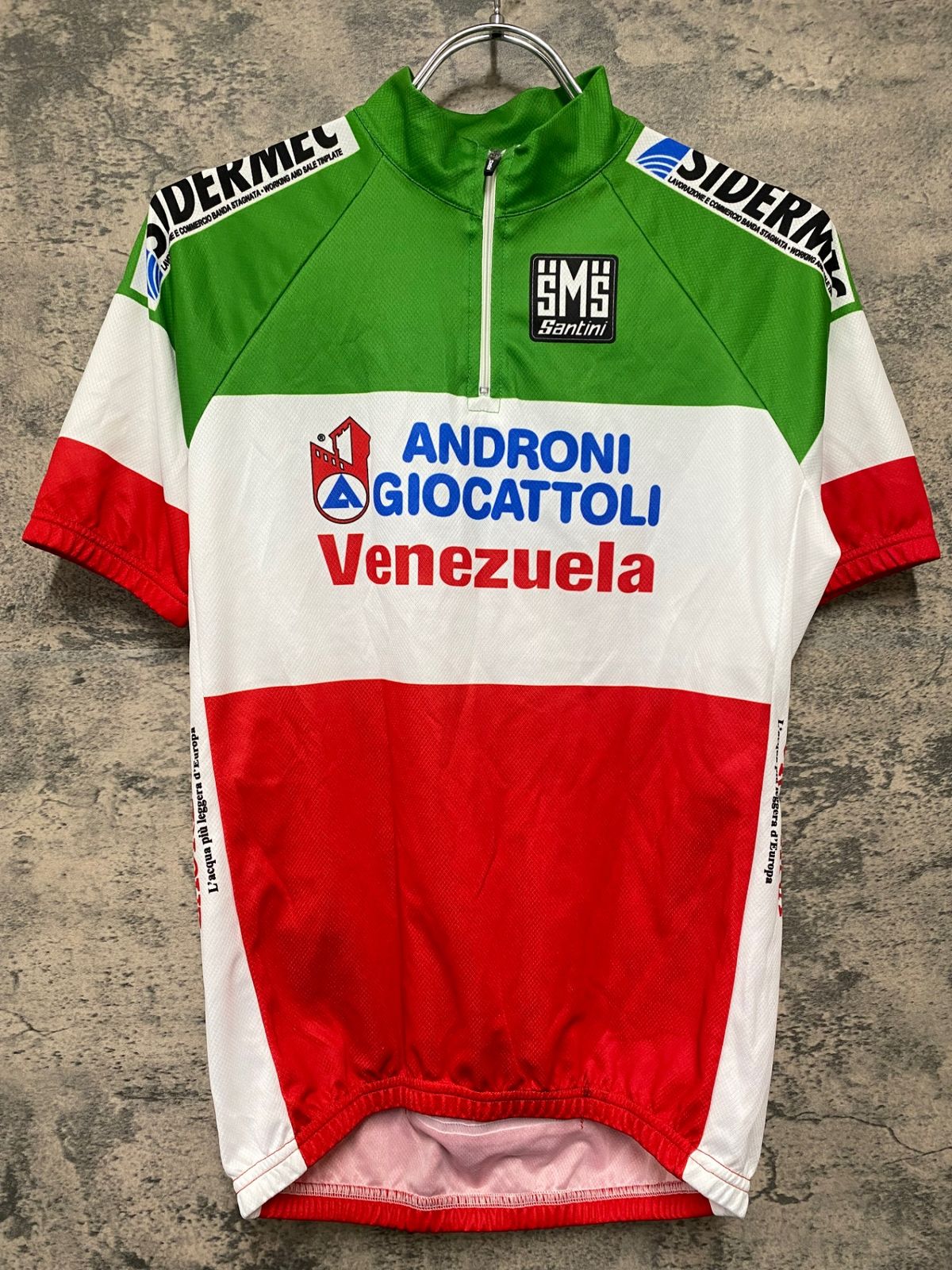 Santini 半袖ジャージ サイズ＆カラーサンプル品 Yellow Green XXXL(3L