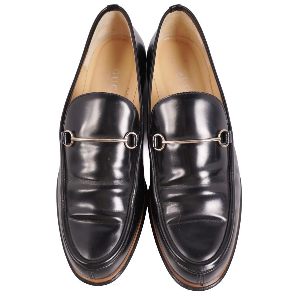 美品 Vintage グッチ GUCCI ローファー モカシン ホースビット レ