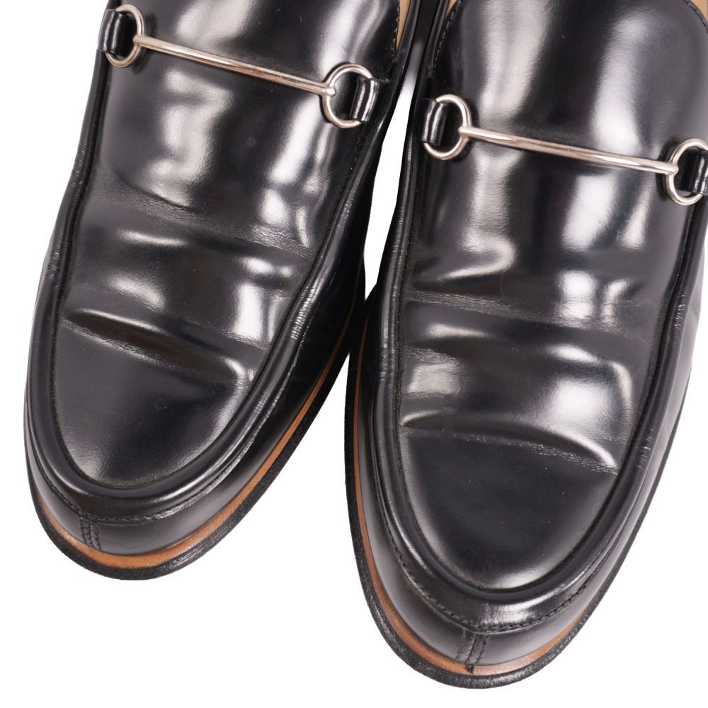 美品 Vintage グッチ GUCCI ローファー モカシン ホースビット レ