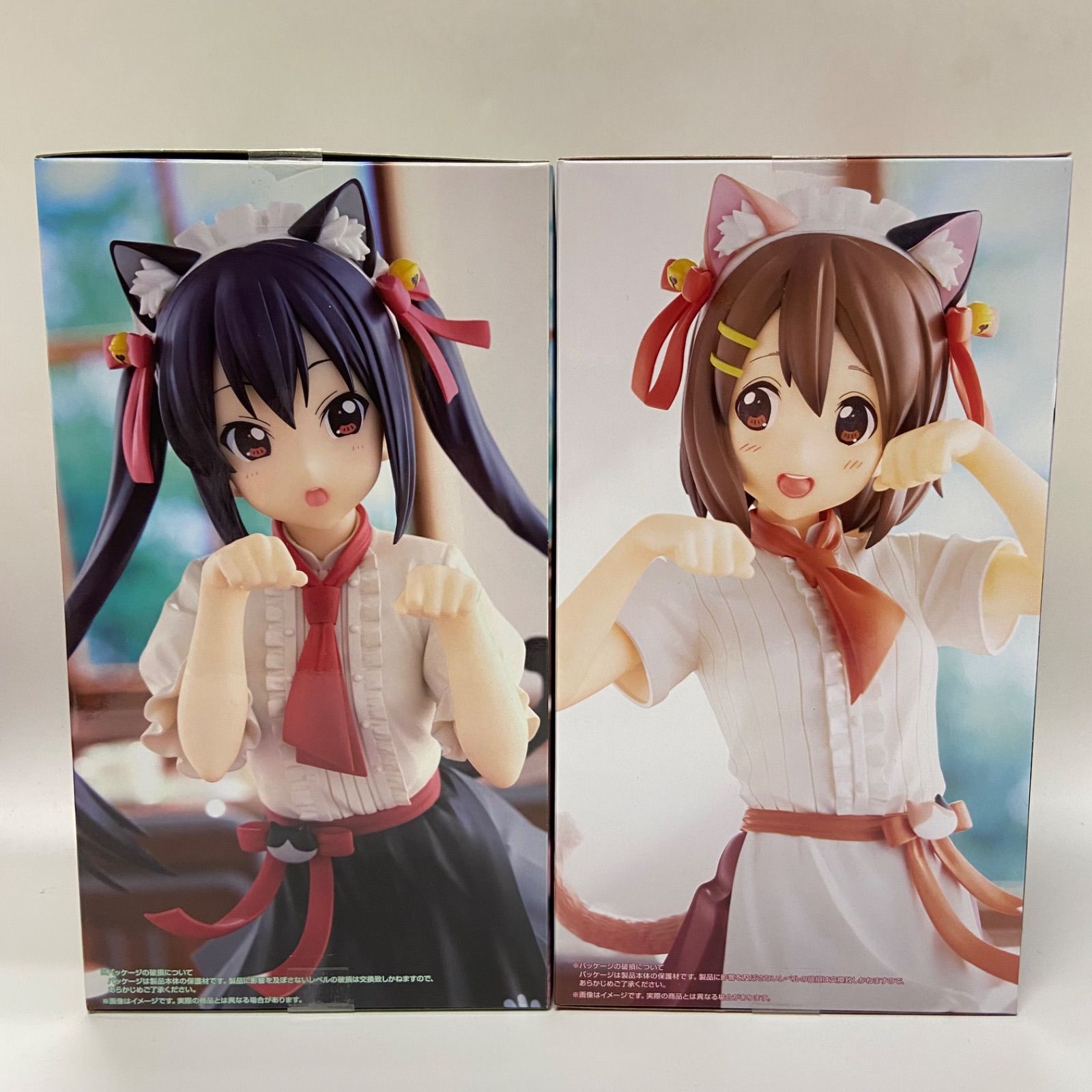 けいおん！ Trio-Try-iT Figure 2点セット 平沢唯 中野梓 プライズ