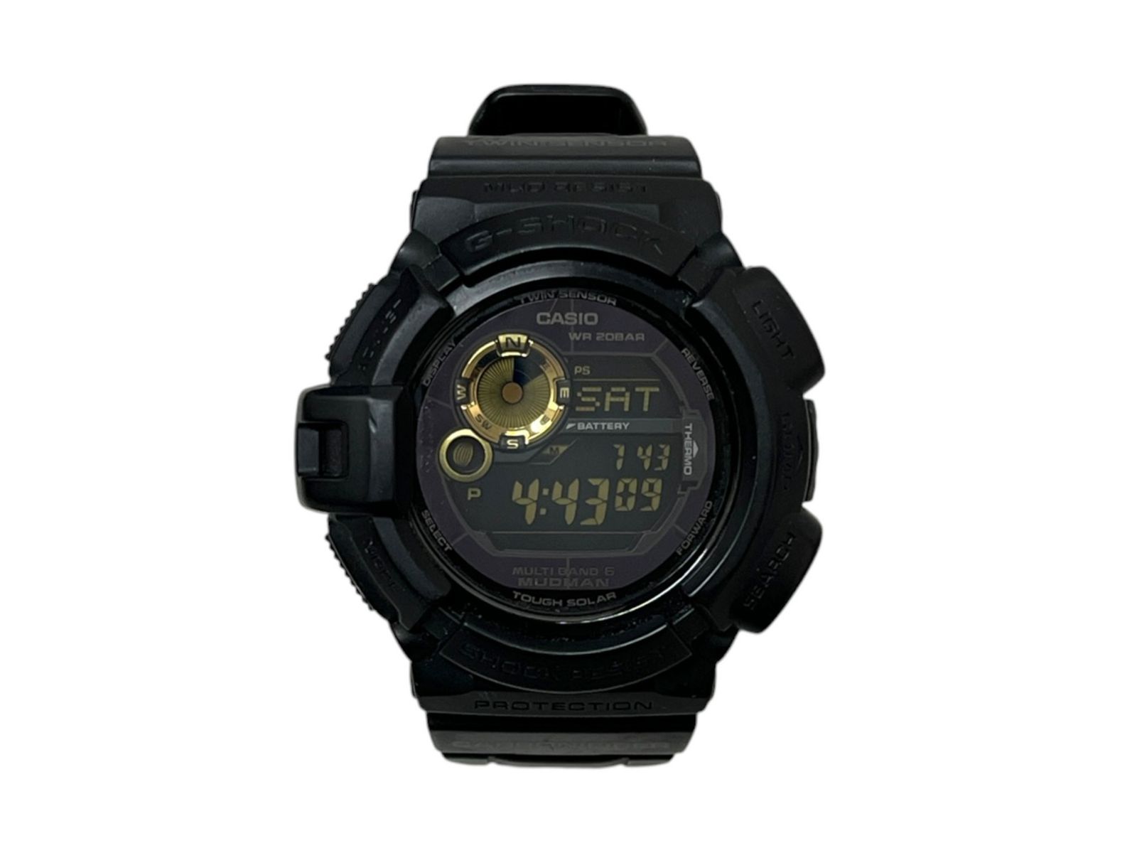CASIO (カシオ) G-SHOCK Gショック MASTER OF G デジタル腕時計 タフソーラー GW-9300GB ブラック メンズ/199 7,425円