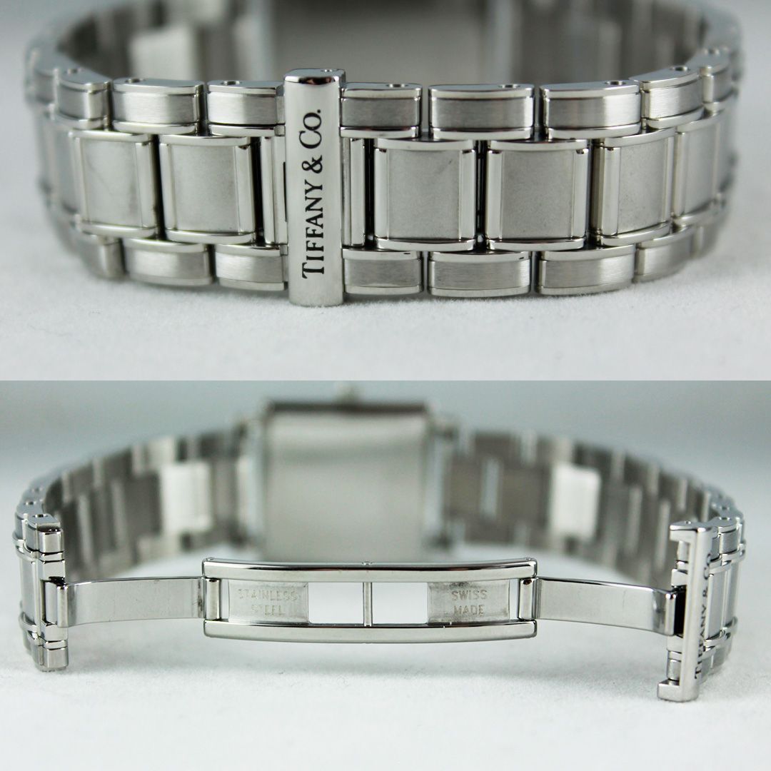 TTS-181 TIFFANY&Co. ティファニー Atlas アトラス スクエア 腕時計