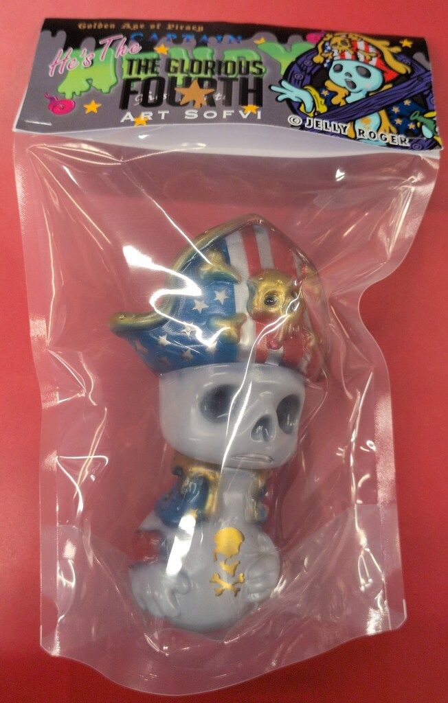 ZIPANGU MADE Jelly Roger CAPTAIN HENRY グレー成型/赤/青/金
