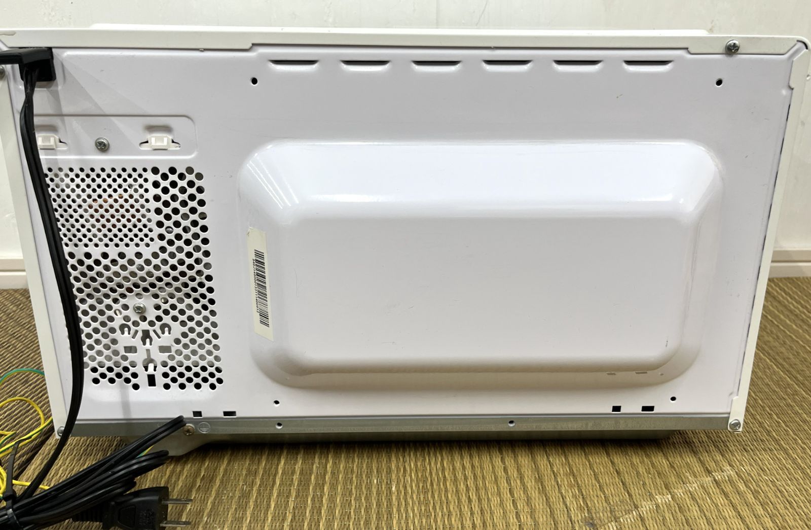 HITACHI 電子レンジ HMR-FT19A フラットタイプ ホワイト 23年製
