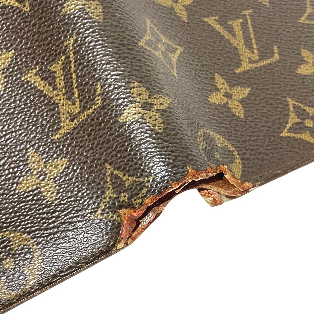 ルイ・ヴィトン LOUIS VUITTON ポルトフォイユマルコ モノグラム 二