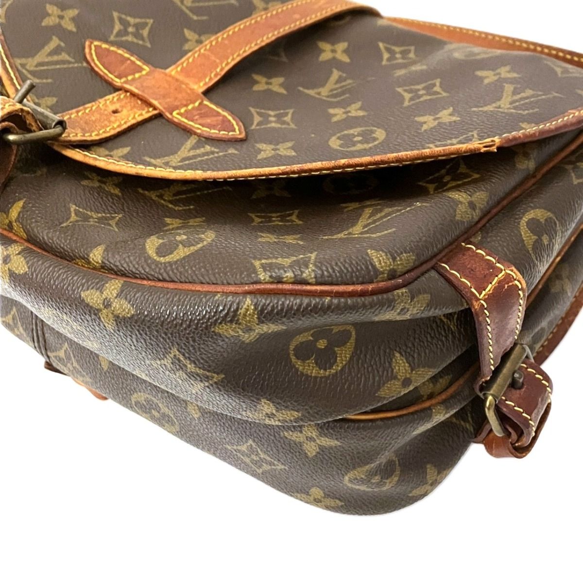 ルイ・ヴィトン LOUIS VUITTON ソミュール30 モノグラム ショルダー