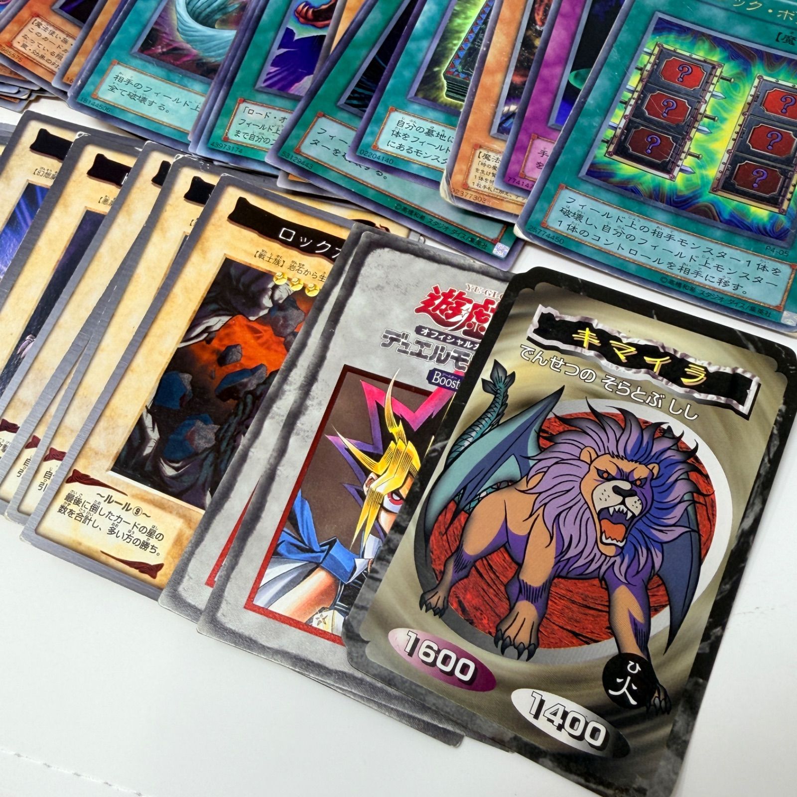 遊戯王　1期　2期　まとめ　レトロカード 希少レトロ】遊戯王 初期・2期 まとめ売り EX-R箱・VHS バンダイ版含む