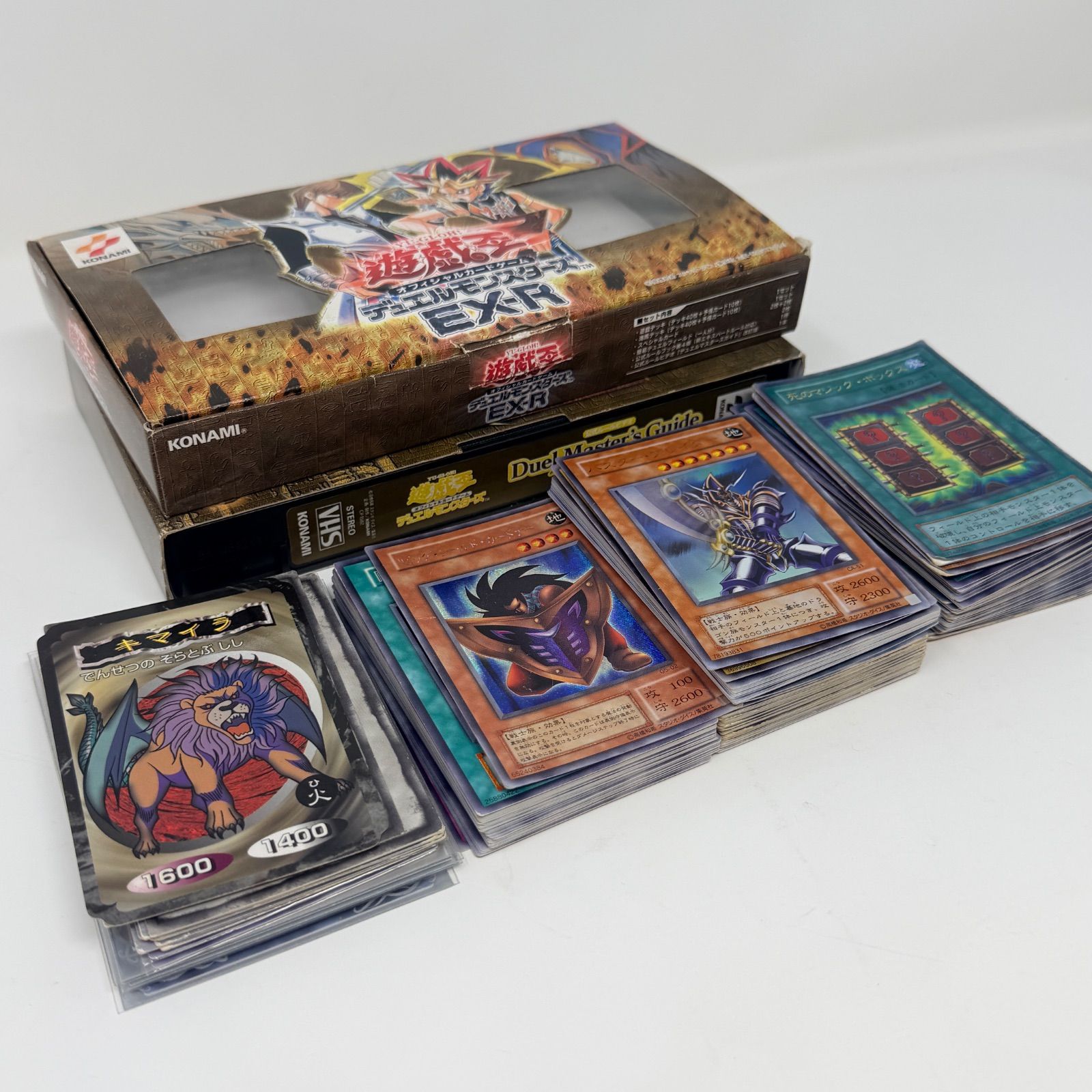 希少レトロ】遊戯王 初期・2期 まとめ売り EX-R箱・VHS バンダイ版含む