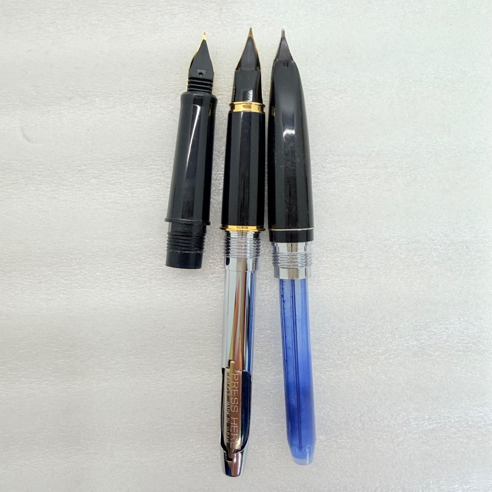万年筆 3本セット PILOT18K / PILOT 18K-WG / SAILOR - メルカリ
