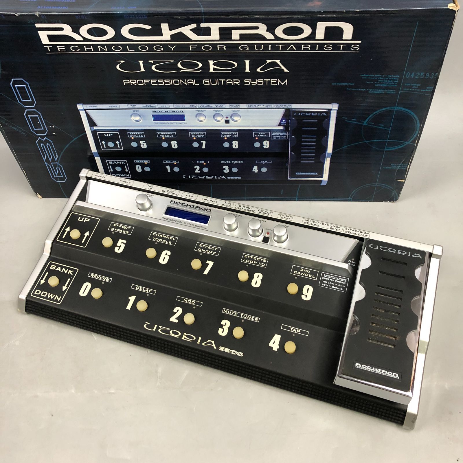 Rocktron UTOPIA G300 Guitar Multi Effects Pedal AA7JH551019 f146