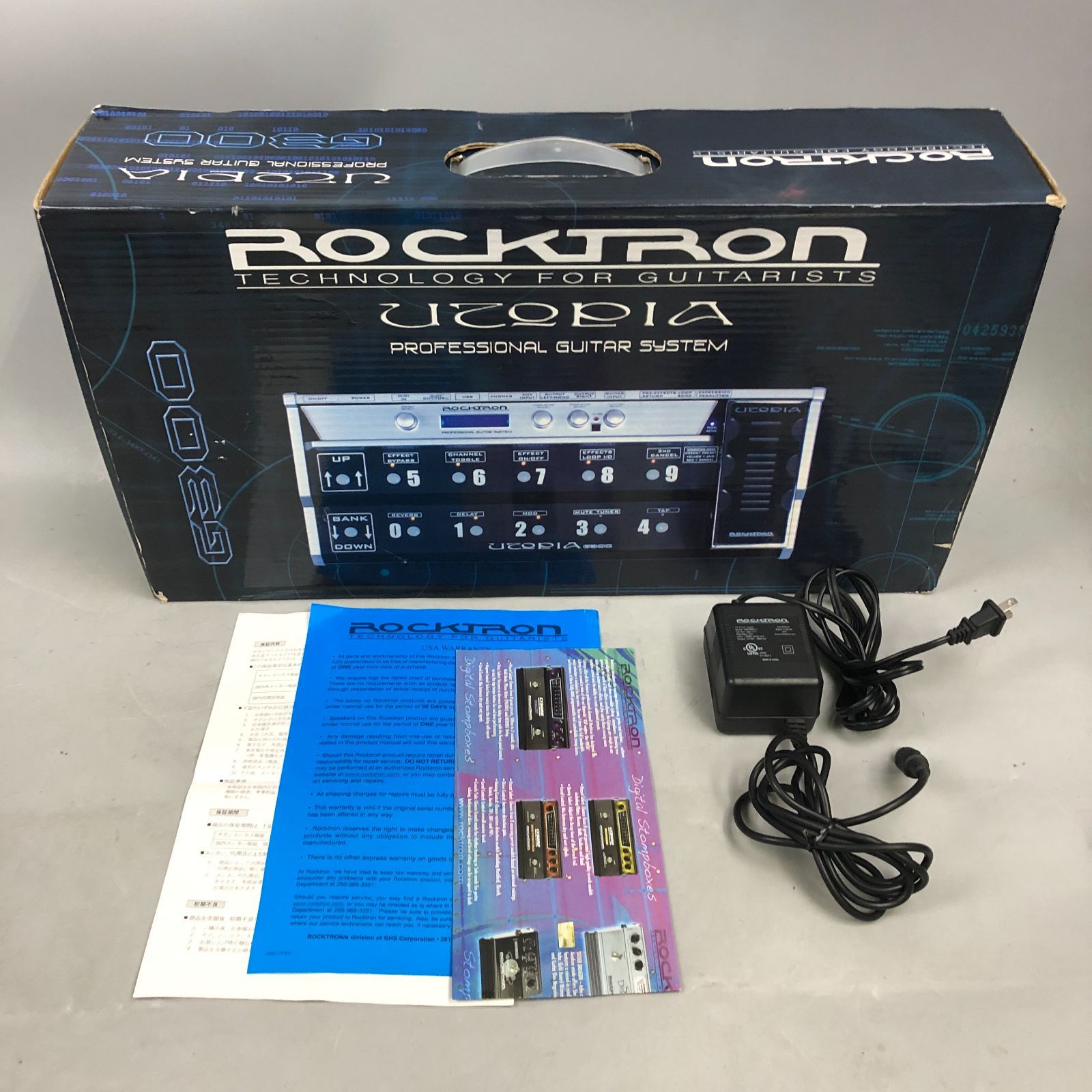 Rocktron UTOPIA G300 Guitar Multi Effects Pedal AA7JH551019 f146