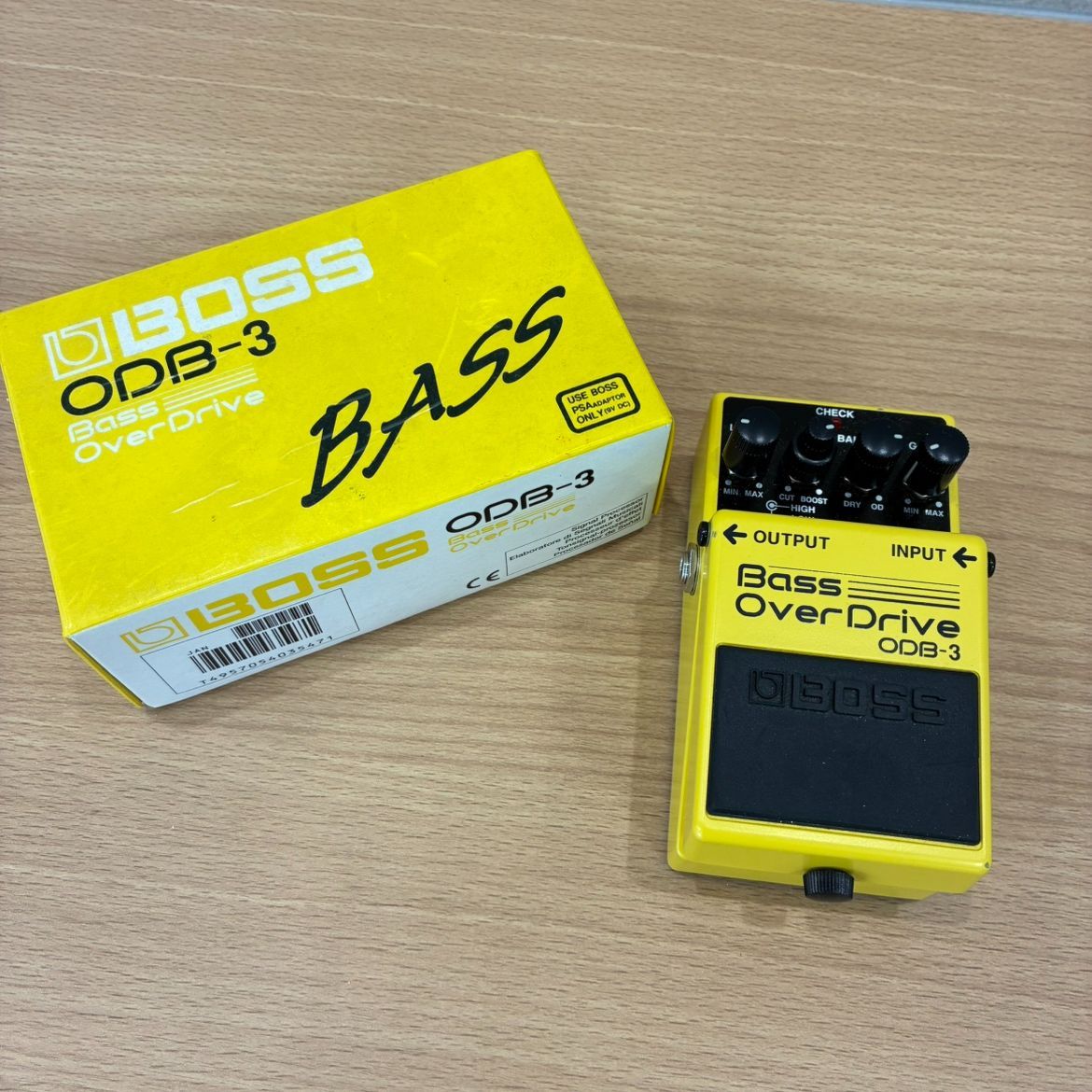 ボス ベース オーバードライブ ODB-3 BOSS Bass Over Drive 未使用