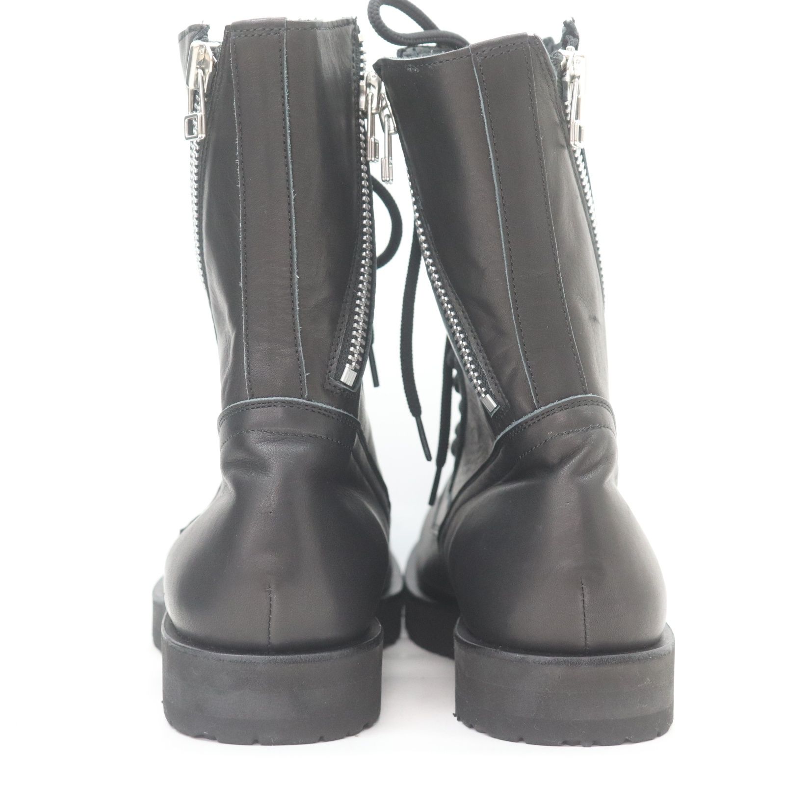 ITU3X174TNOA 未使用 保管品 YOHJIYAMAMOTO ヨウジヤマモト 3ジッパー ミリタリー ブーツ HE-E07-761 22AW 1/6 ブラック 黒 レザー 箱つき ITU3X174TNOA 未使用 保管品 YOHJIYAMAMOTO ヨウジヤマモト 3ジッパー