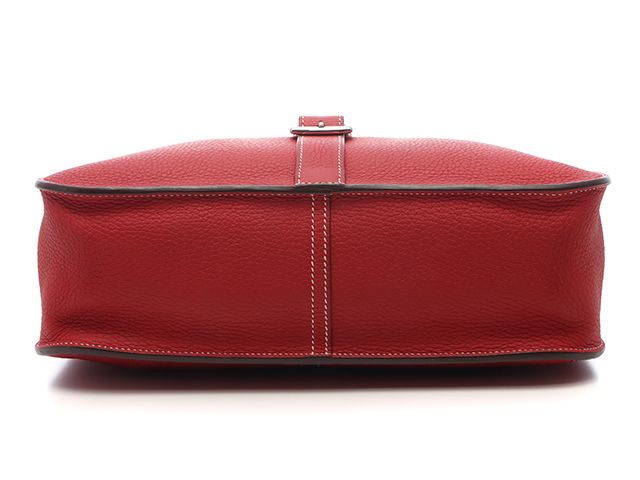 HERMES エルメス アルザン31 ハンドバッグ トリヨンクレマンス ルージュ/SV □R刻印 レディース【中古】472