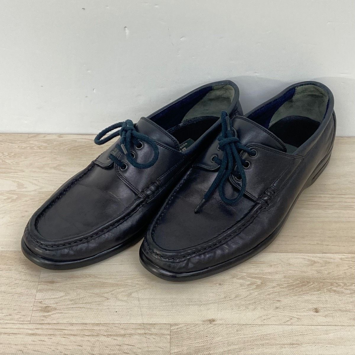 BALLY/バリー デッキシューズ/モカシン ネイビー 5 1/2 E (24cm相当