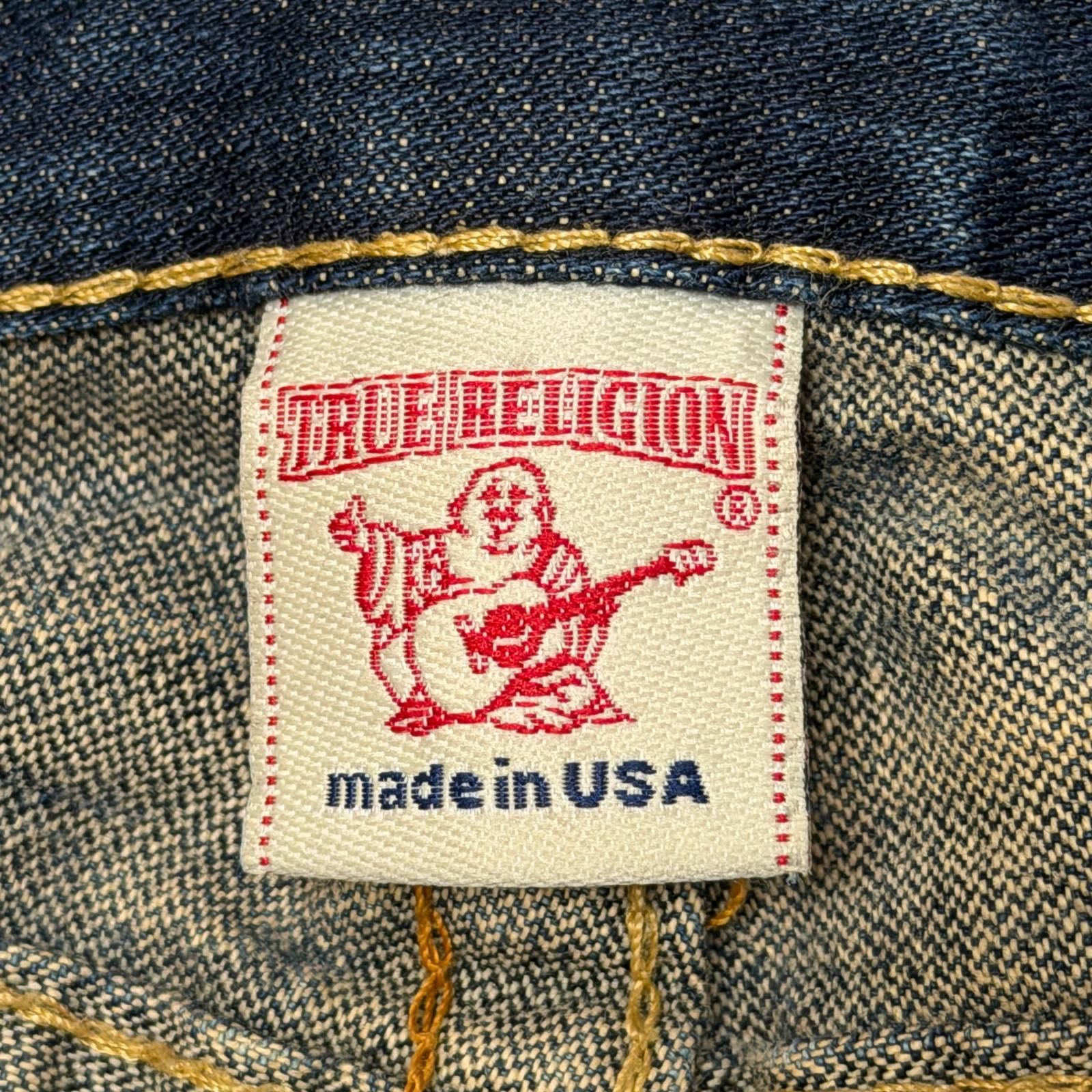 TRUE RELIGION BILLY コーデュロイフラップデニムパンツ ジーンズ