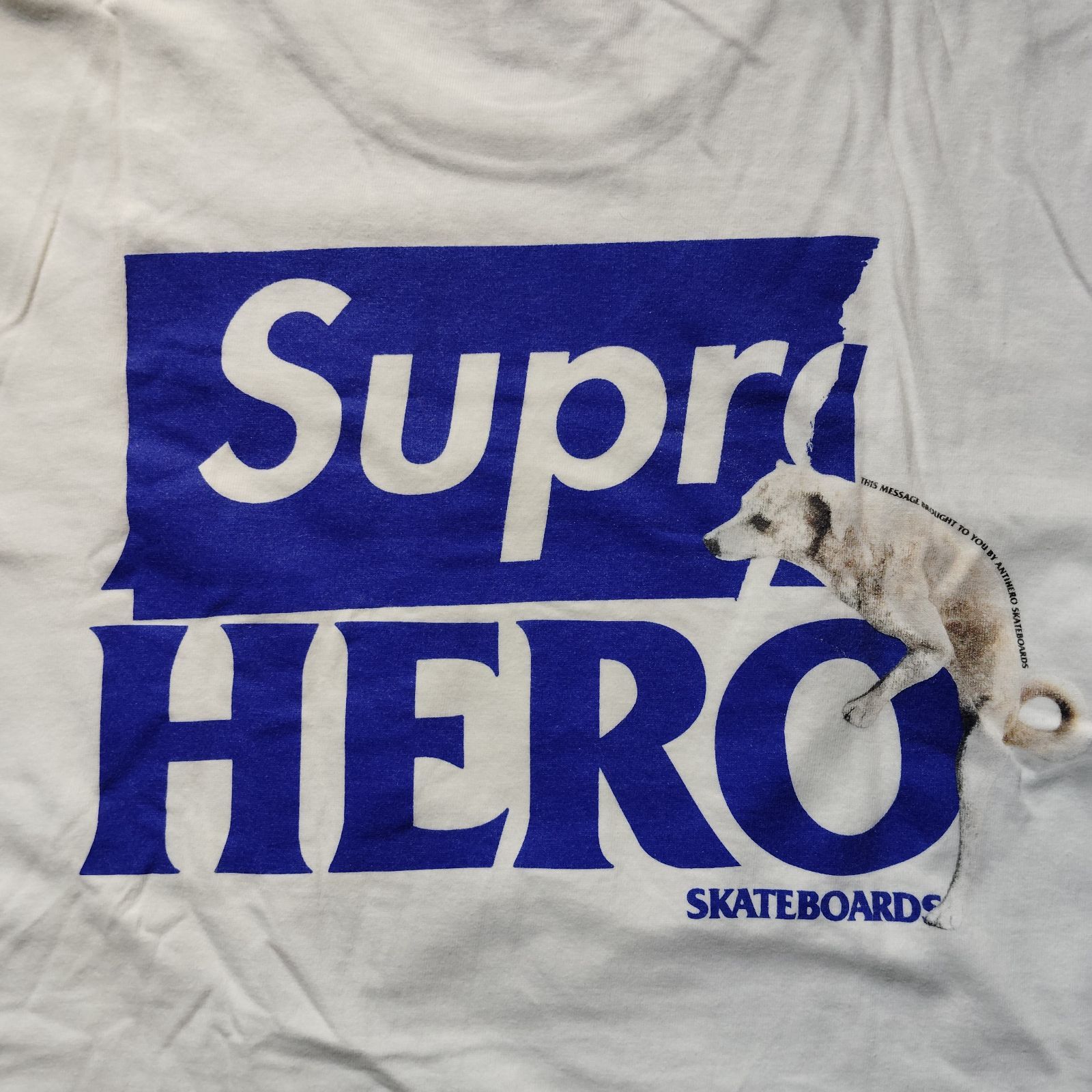 Supreme × ANTIHERO 22ss Dog Tee M White シュプリーム アンチ