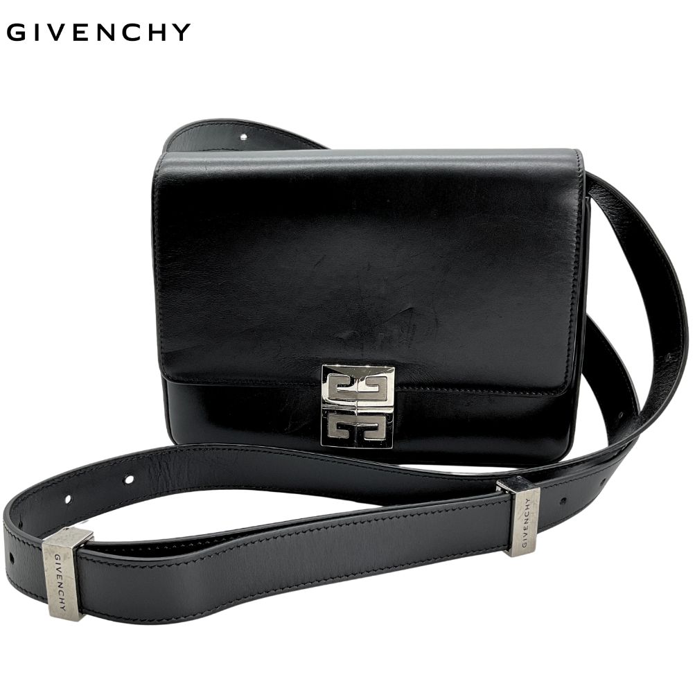 GIVENCHY クロコ型押し ショルダーバッグ - メルカリ GIVENCHY ワン 