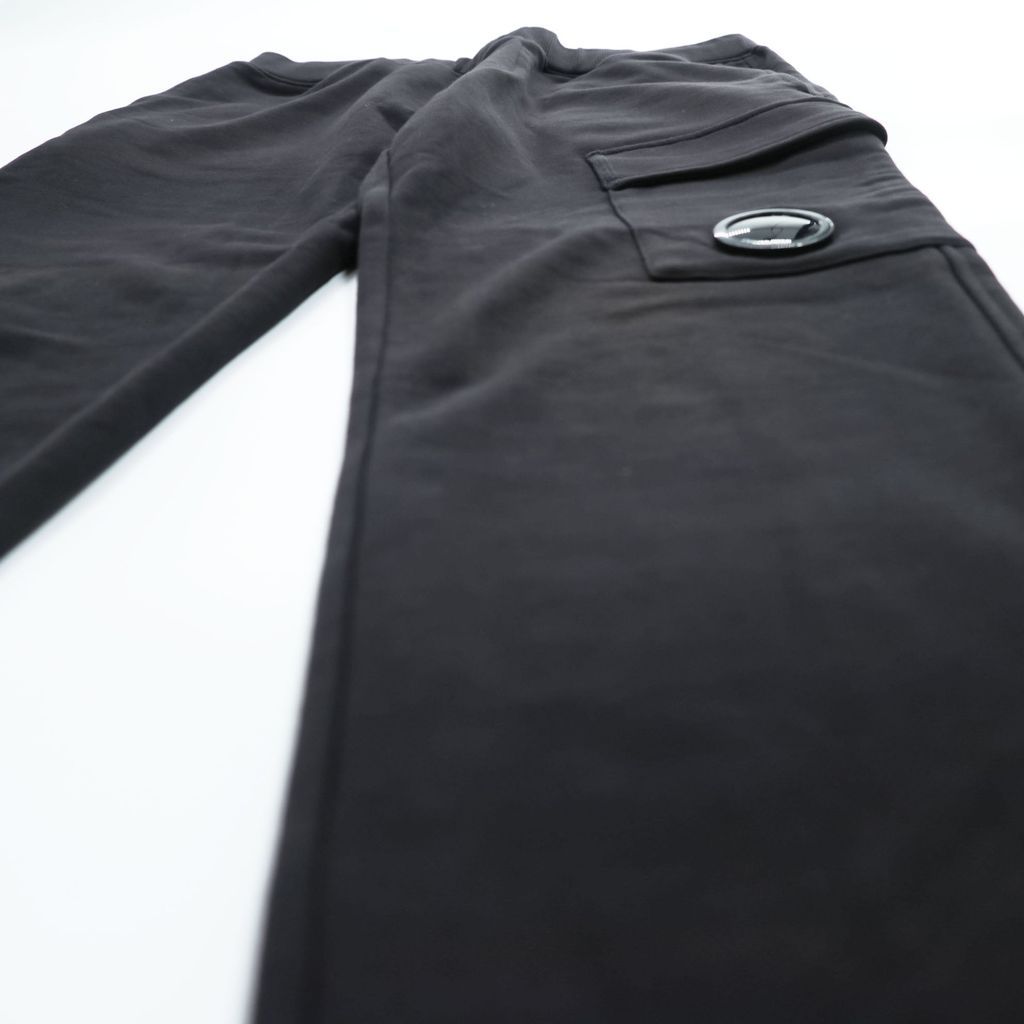 C.P. COMPANY レンズポケット スウェットパンツ M ブラック カーゴ
