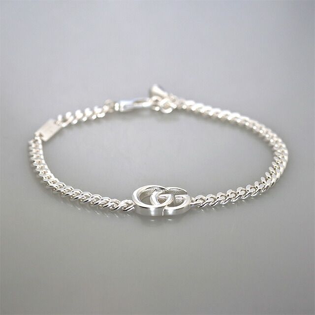 【新品】グッチ GUCCI アクセサリー メンズ 814917-J8400-8106-17 ダブルG