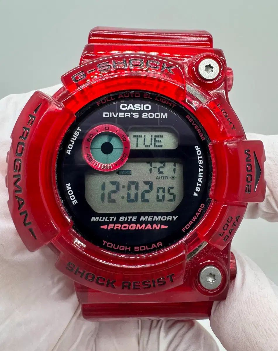 G-SHOCK ジーショック プログマン CANDY レッド (GW-203K-4JR)
