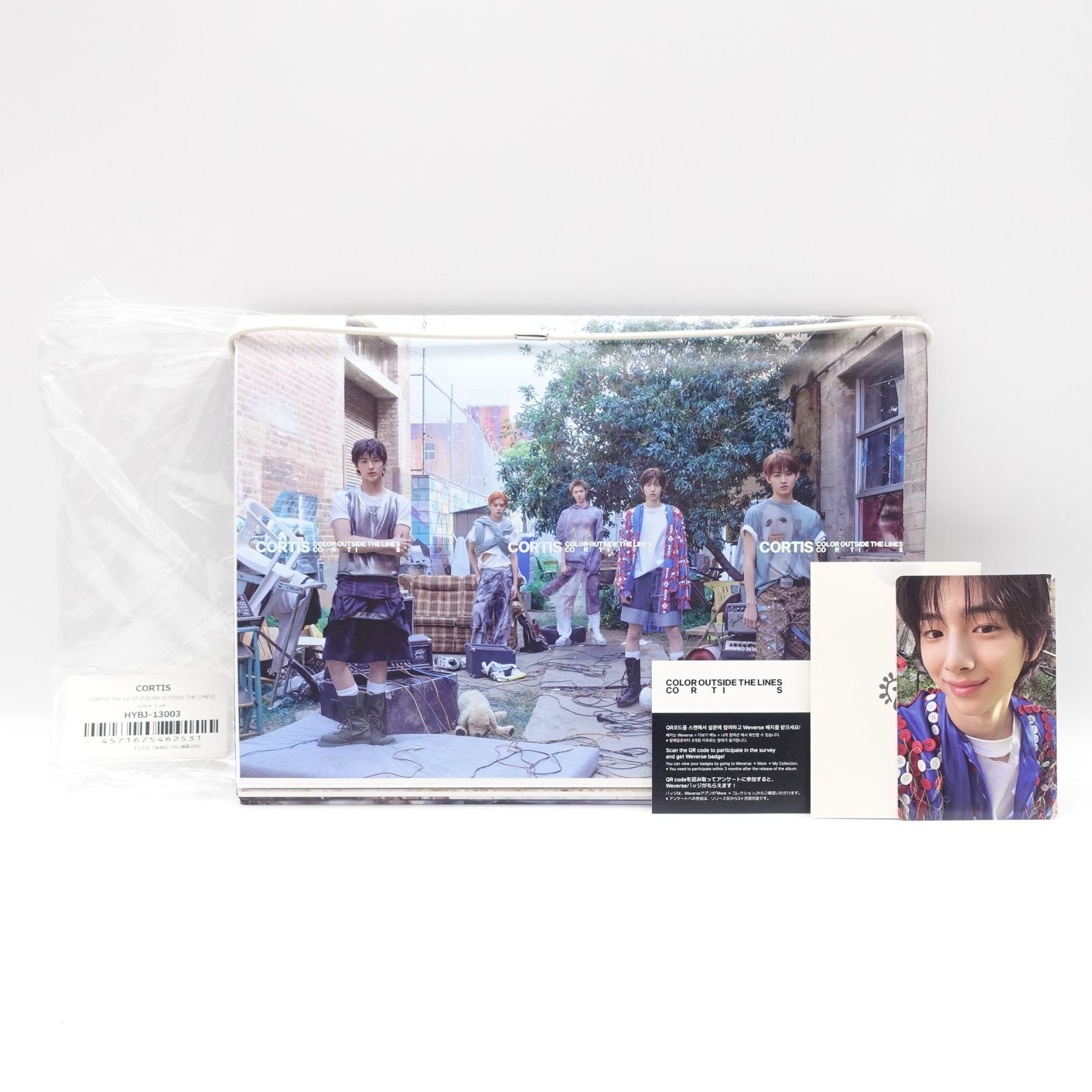 CORTIS ジュフン COLOR OUTSIDE THE LINES Scene 3 ver. 封入 トレカ